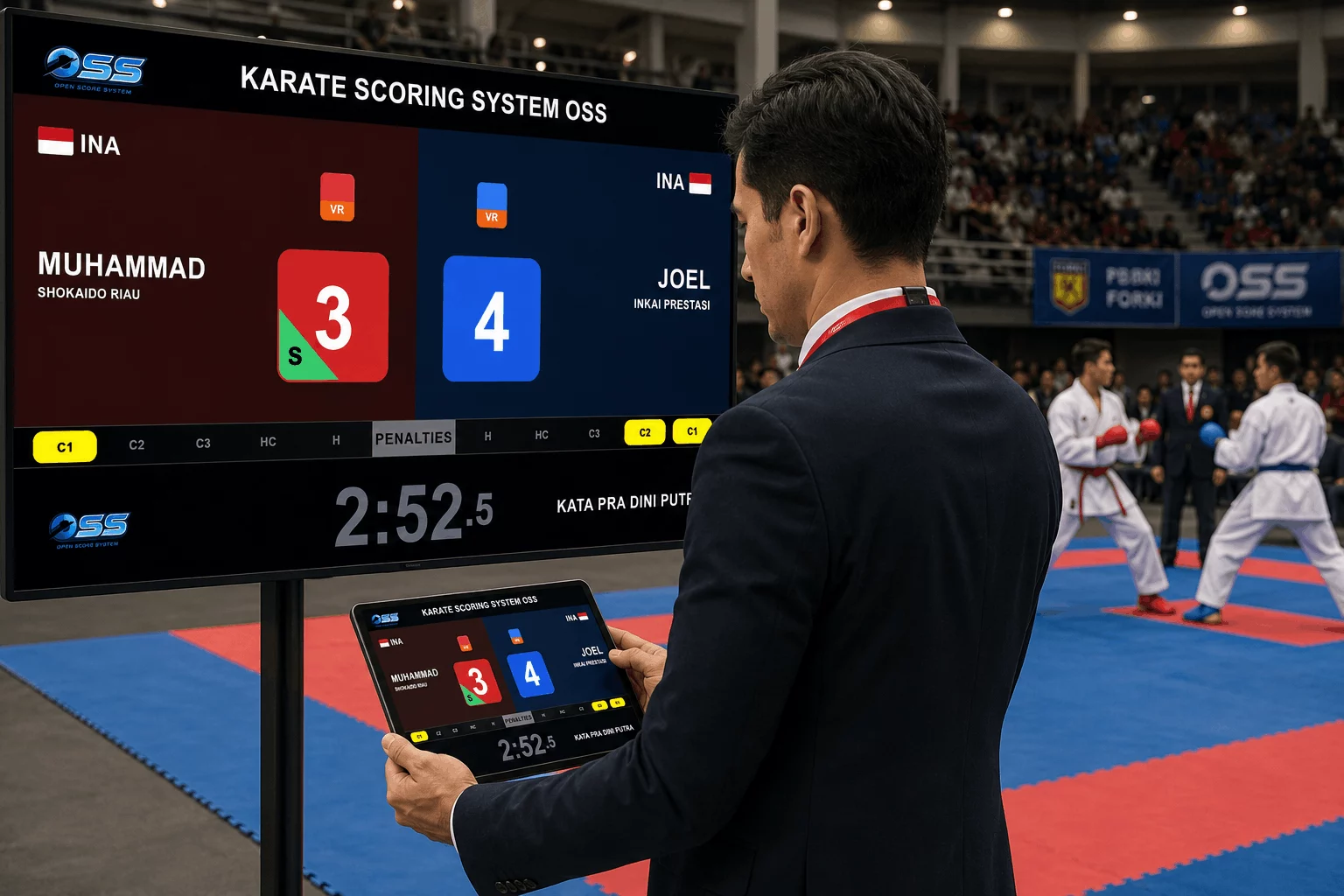 karate scoring system