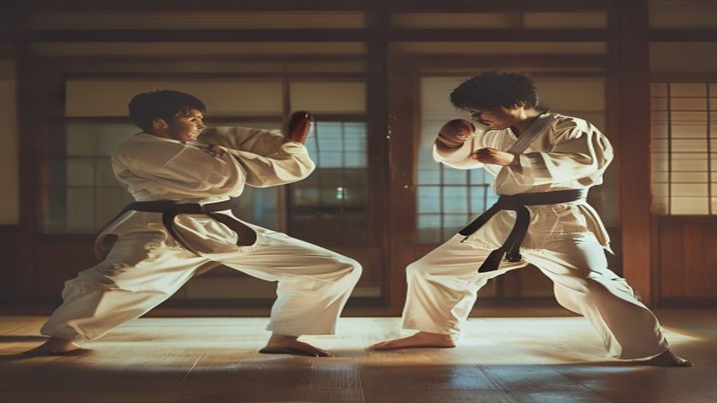 Ilustrasi 10 aturan dasar Karate untuk pemula