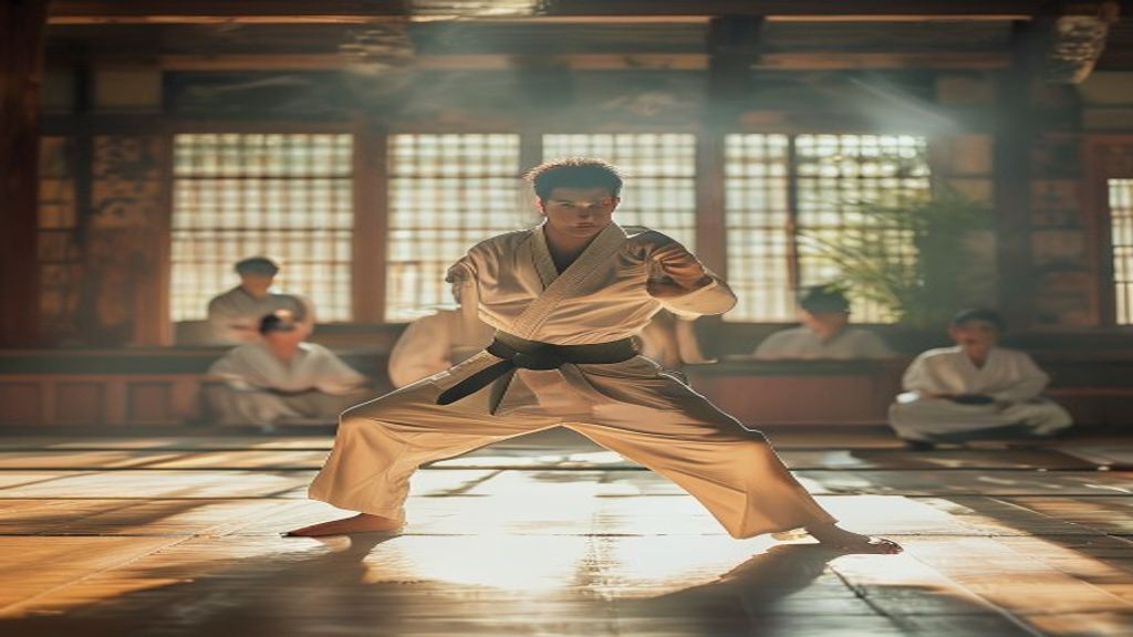 Sistem penilaian karate kata untuk pertandingan olahraga bela diri