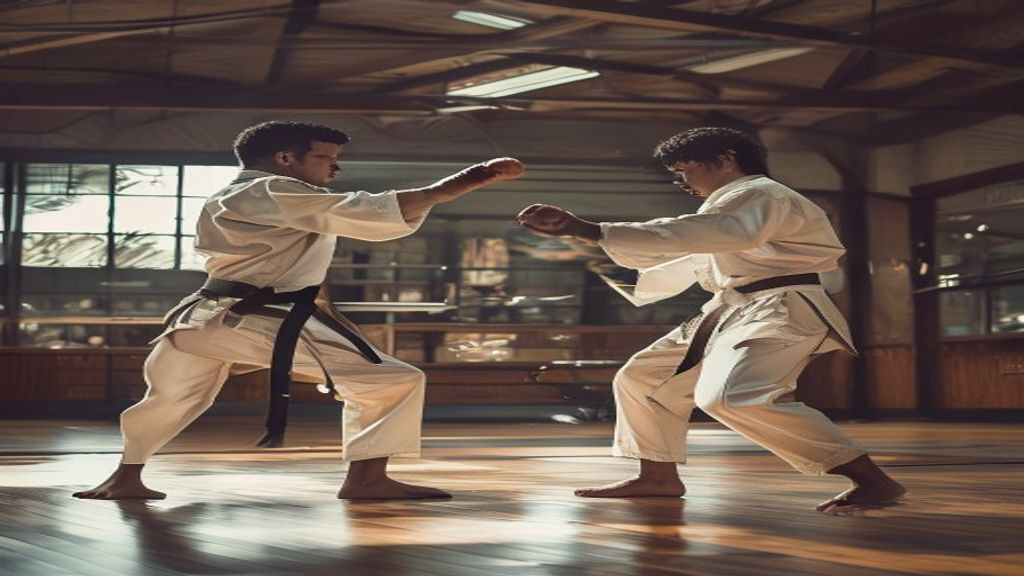 Aturan skor sistem Kumite dalam Karate